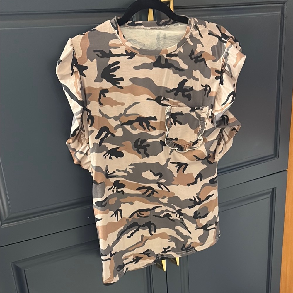 Camouflage Short Sleeve Tee